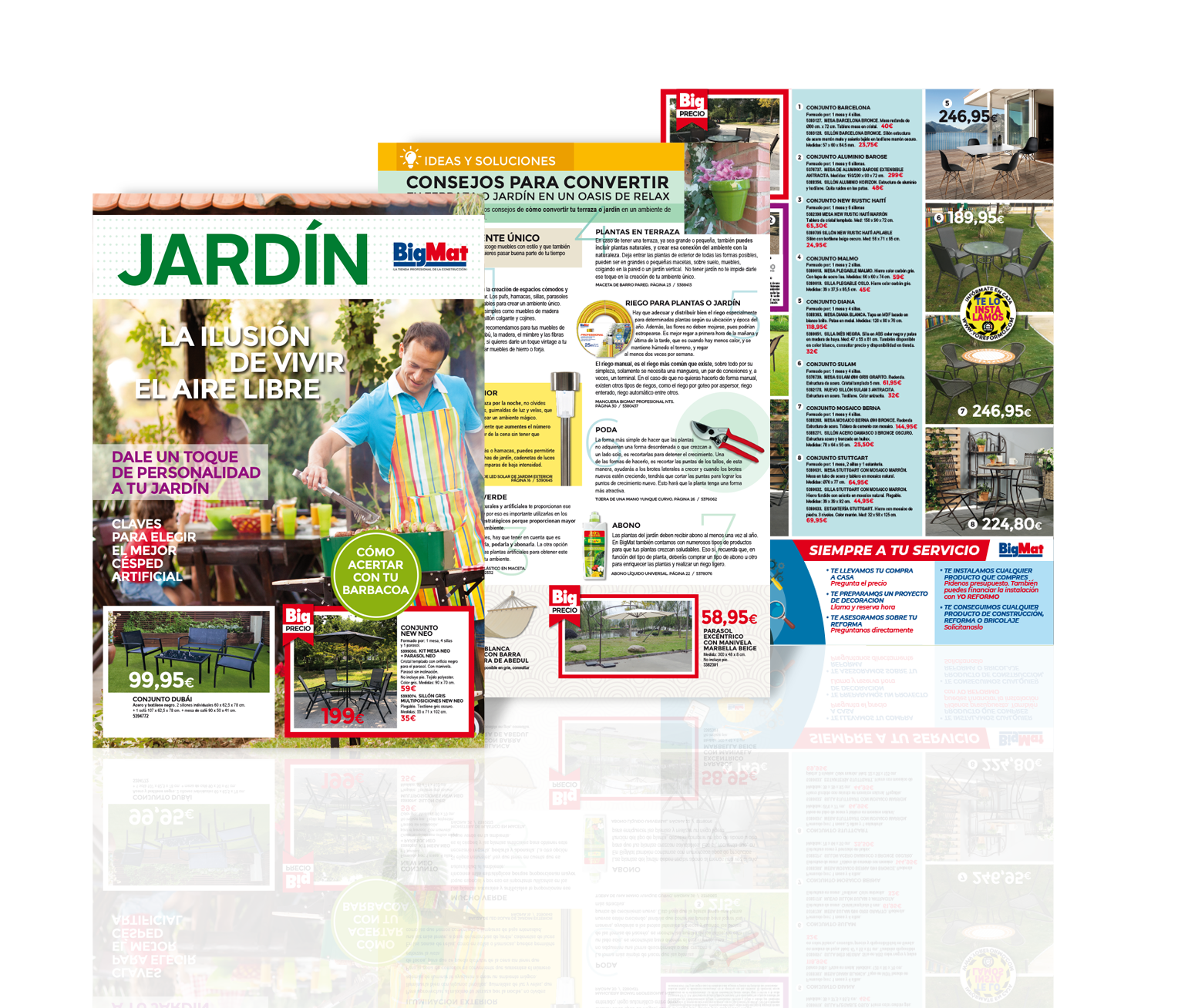 Nueva Campaña de jardín de Bigmat